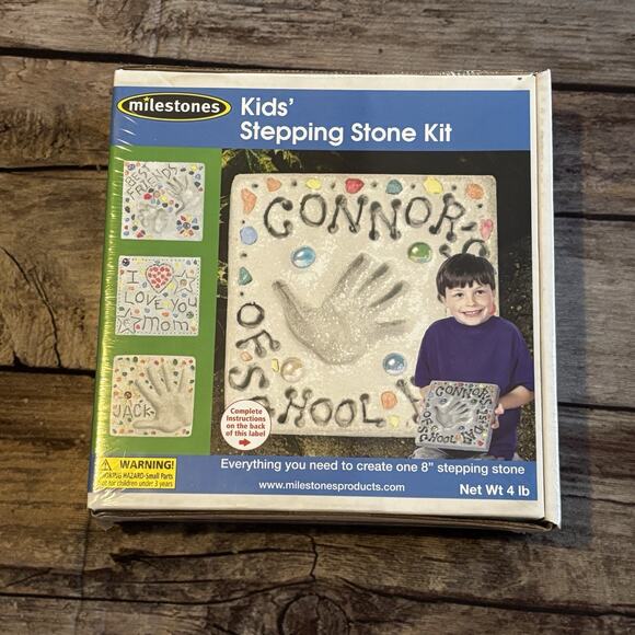 Milestones Kids Stepping Stone Kit 8" New - Picture 1 of 3